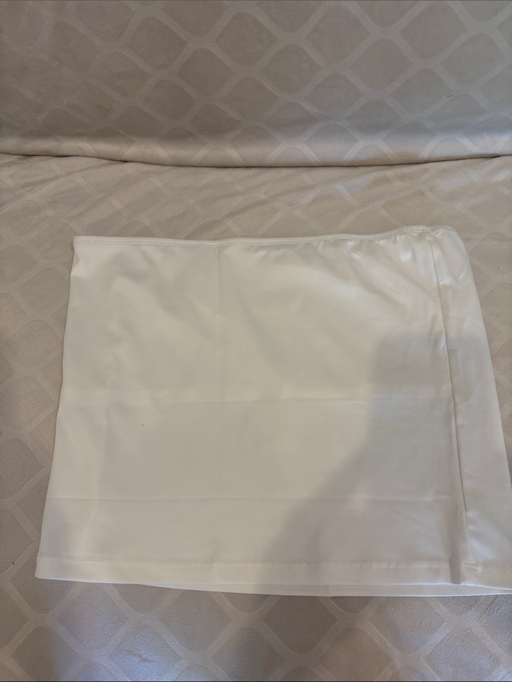 Classic White Women's Mini Skirt
